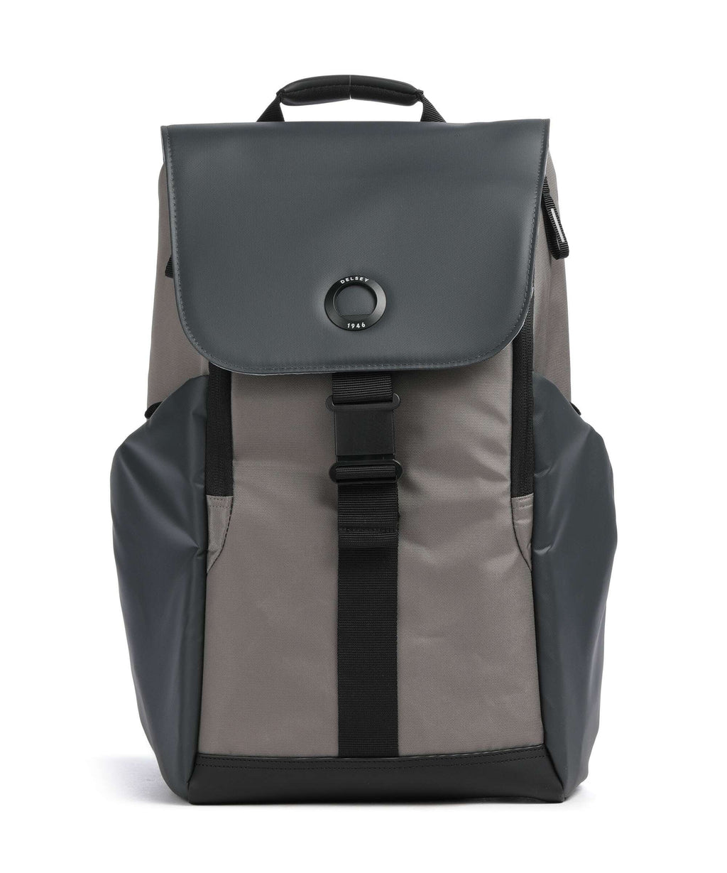 Delsey Paris Securflap Laptop backpack brown