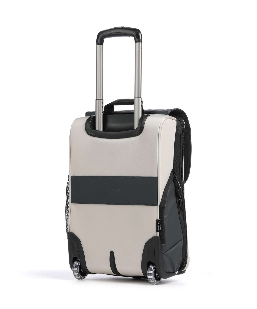 Delsey Paris Securflap Backpack with wheels sand