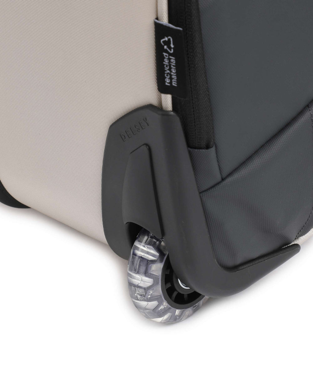 Delsey Paris Securflap Backpack with wheels sand