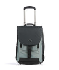 Delsey Paris Securflap Backpack with wheels sage green