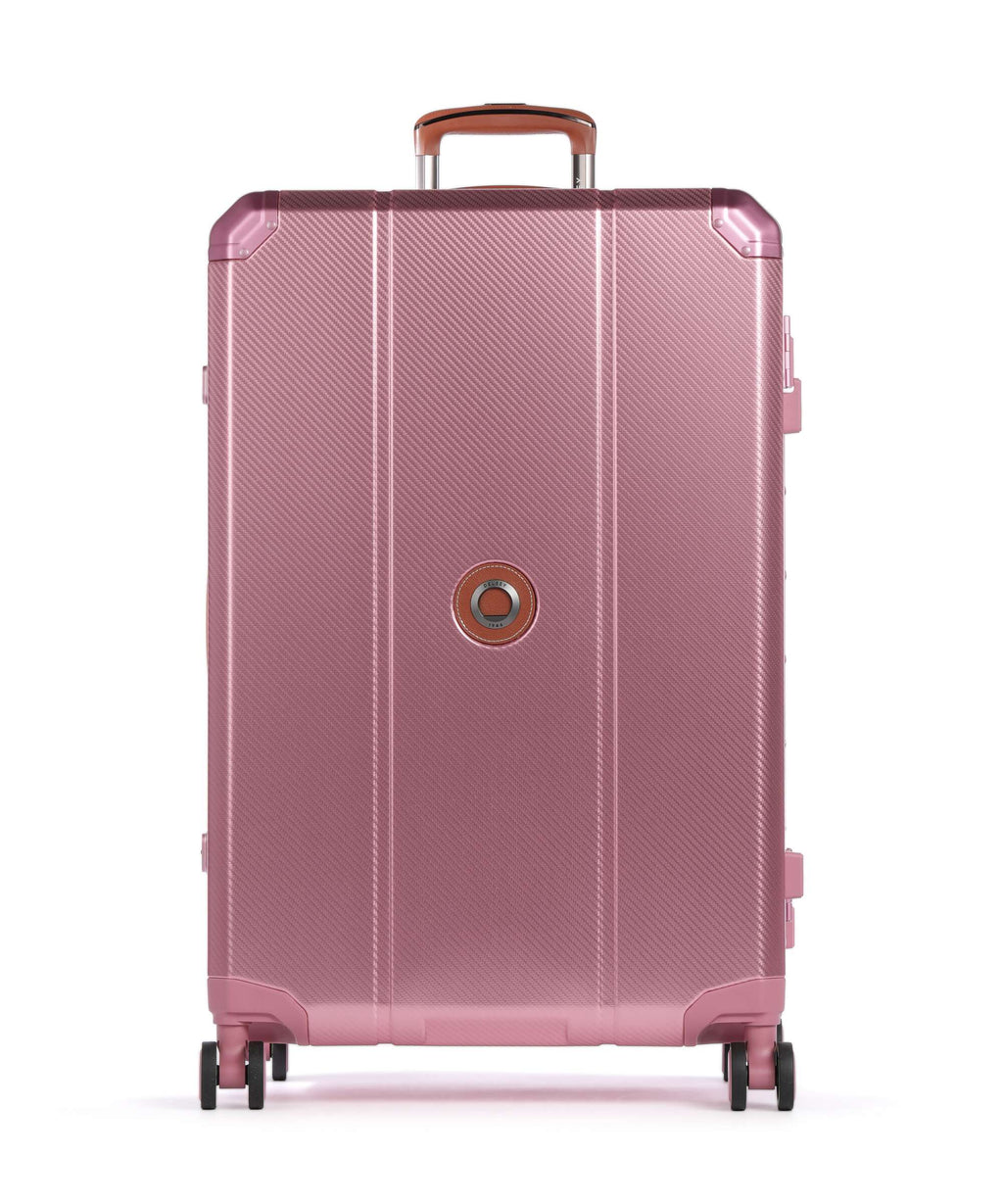 Delsey Paris Alu'R Spinner (4 wheels) pink