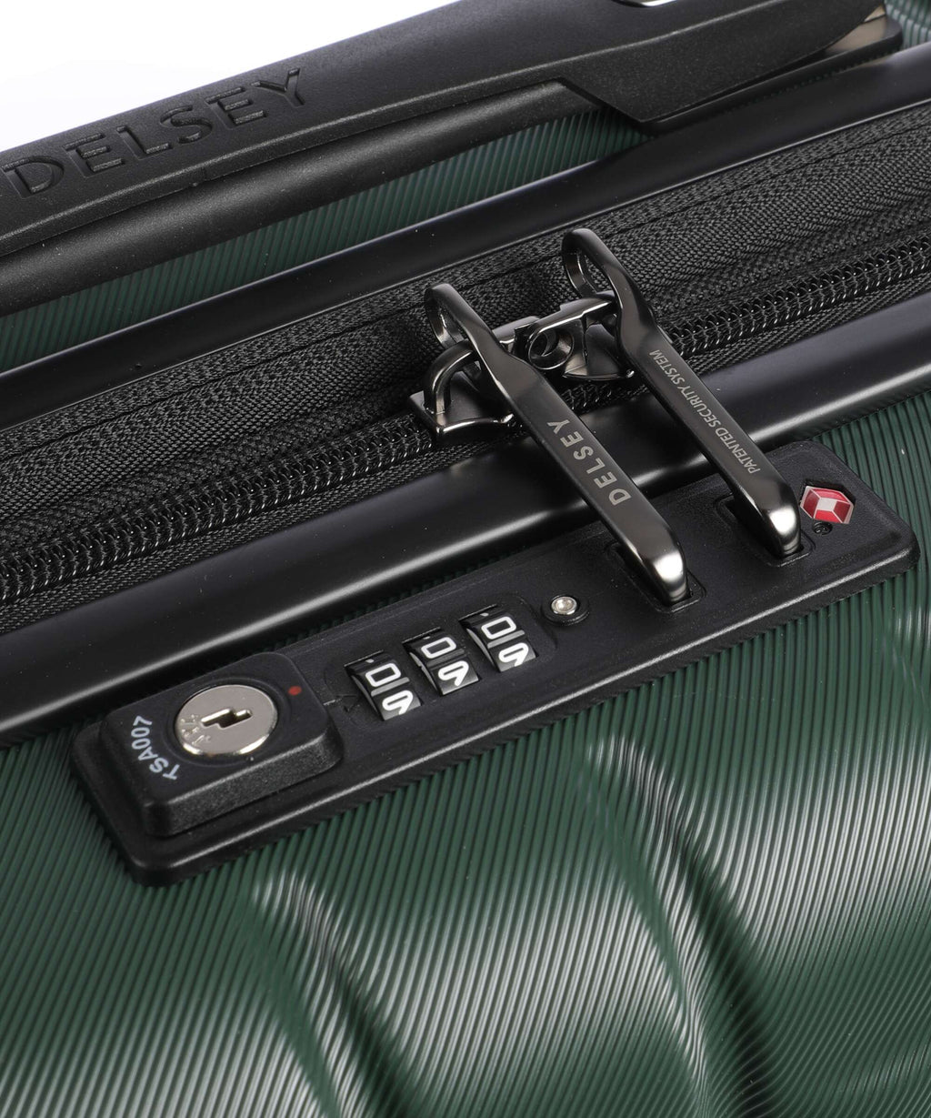 Delsey Paris Longitude Spinner (4 wheels) green
