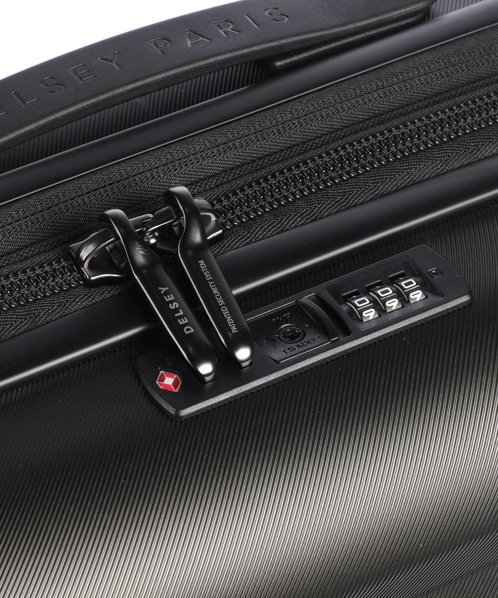 Delsey Paris Comete 4 Slim Spinner (4 wheels) black