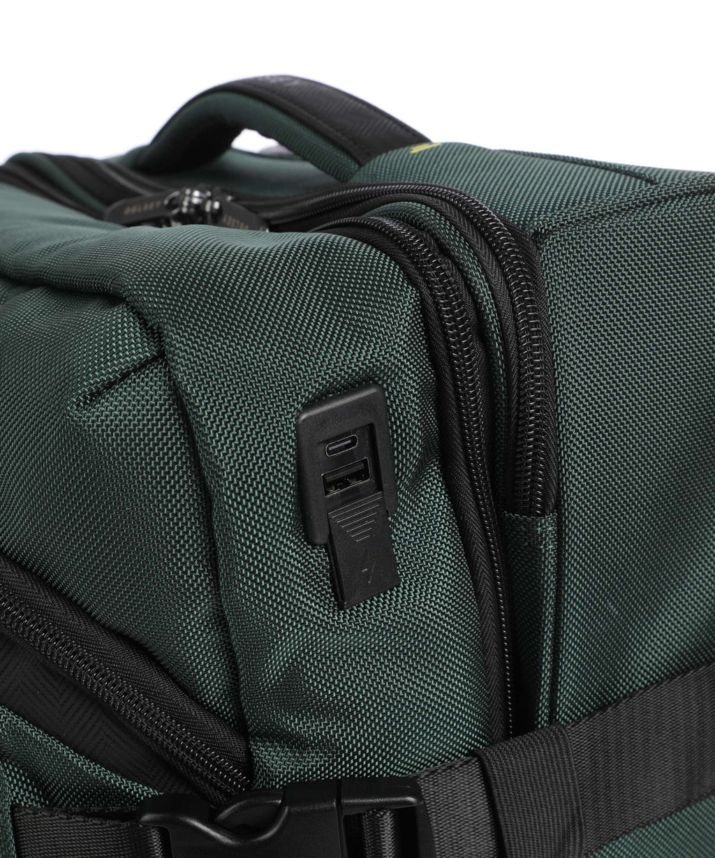 Delsey Paris DLC Pro Backpack with wheels olive