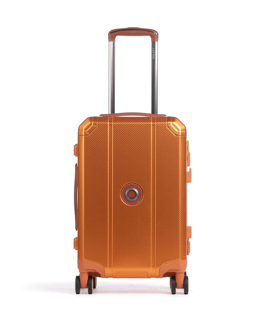 Delsey Paris Alu'R Spinner (4 wheels) orange