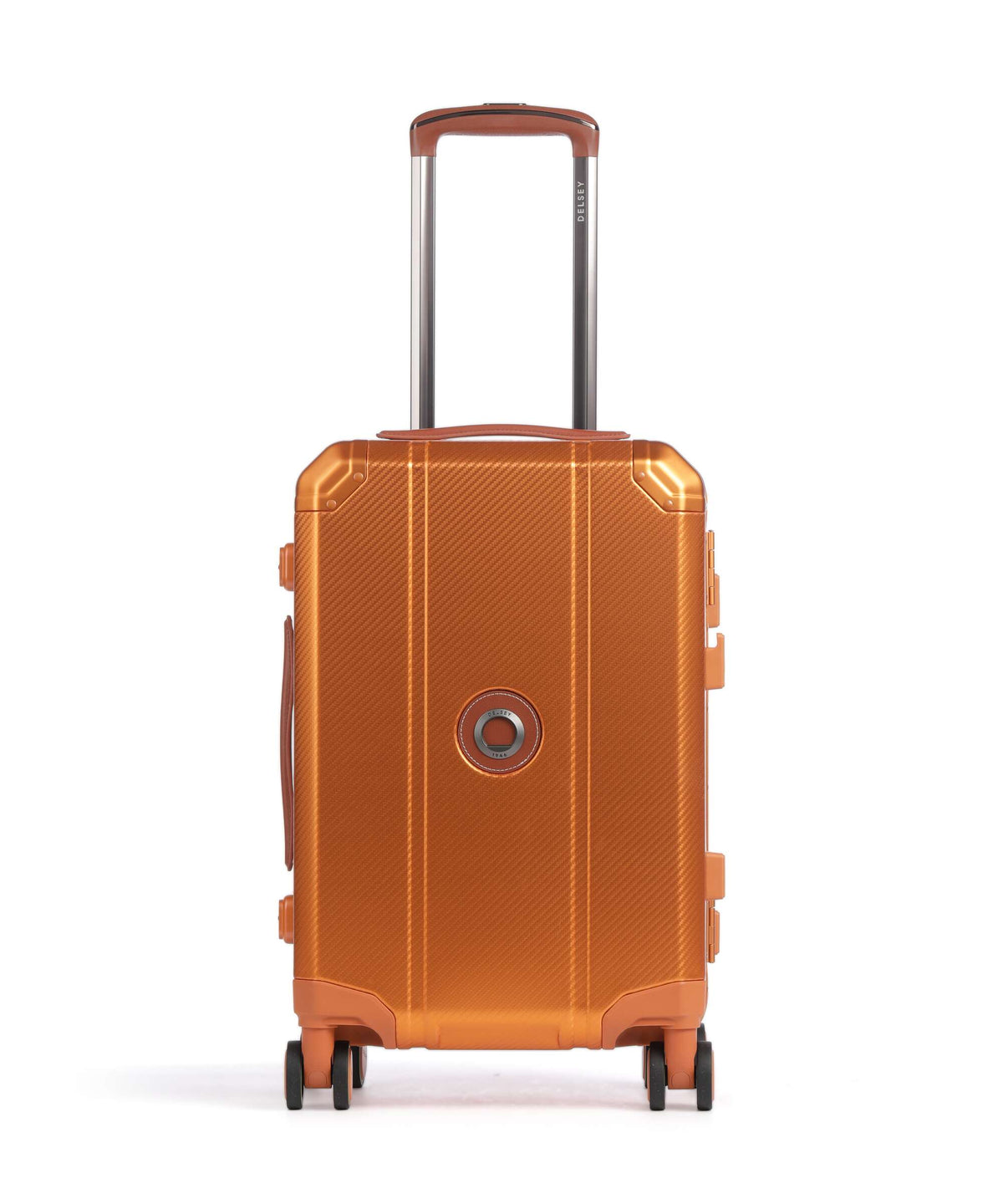 Delsey Paris Alu'R Spinner (4 wheels) orange