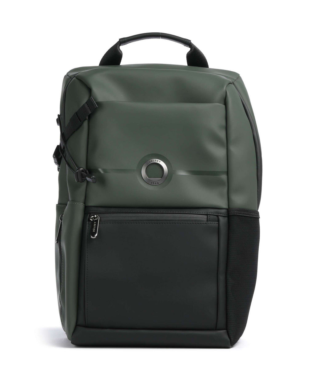 Delsey Paris Turenne Soft Laptop backpack green