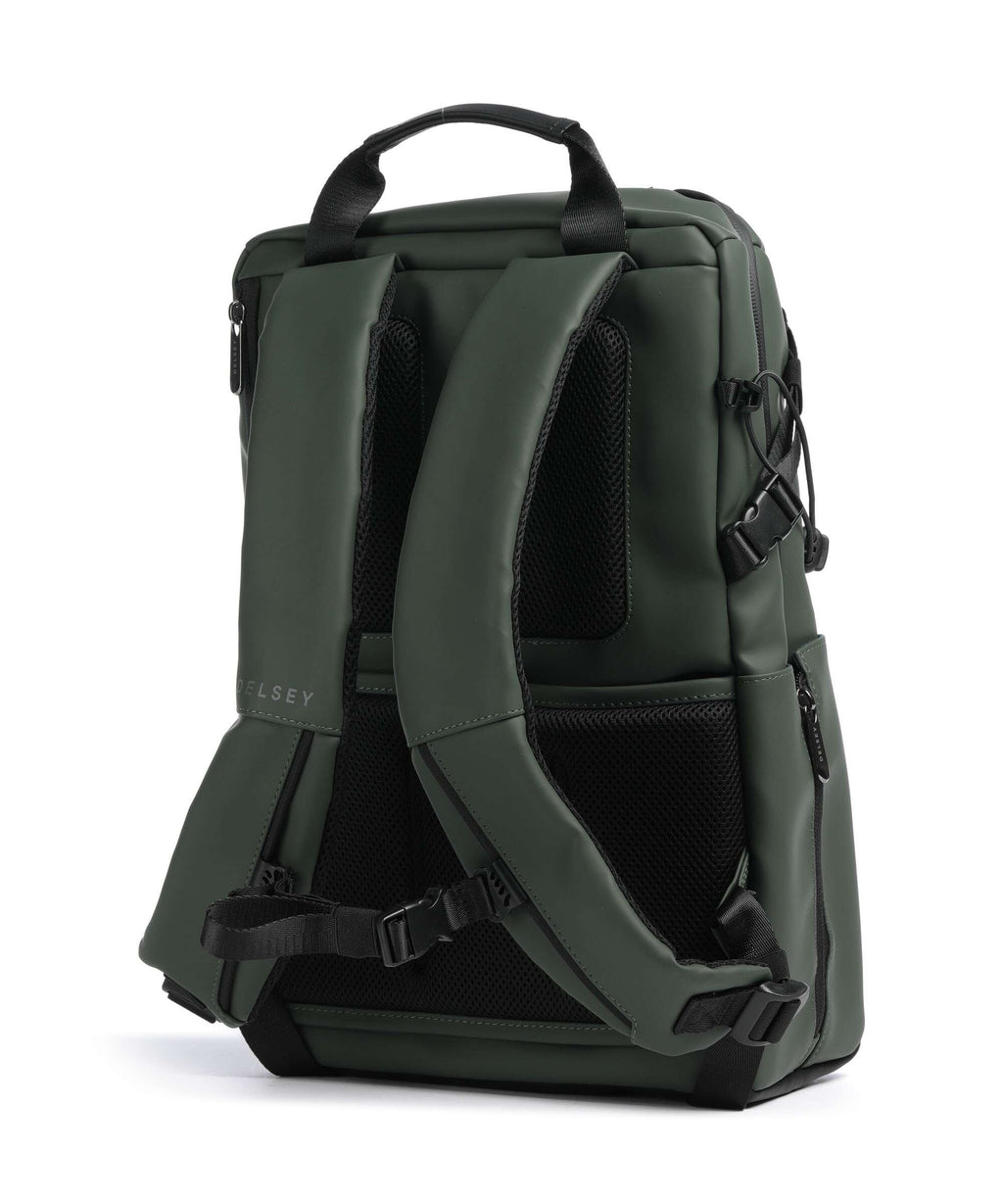 Delsey Paris Turenne Soft Laptop backpack green