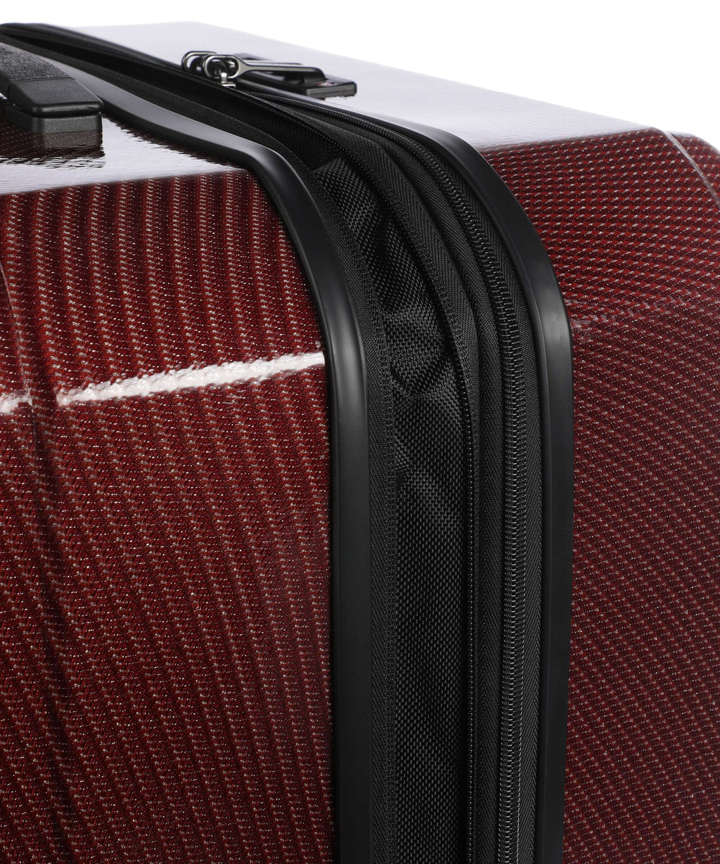 Delsey Paris Helium Ultimate Spinner (4 wheels) burgundy