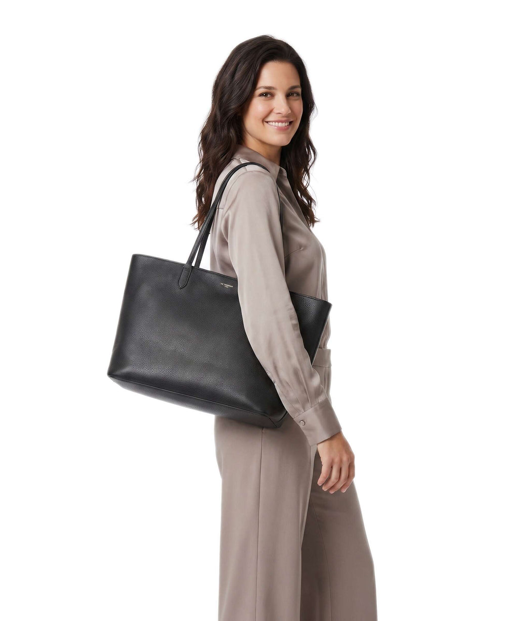 Le Tanneur Louise Tote bag noir/lebleu