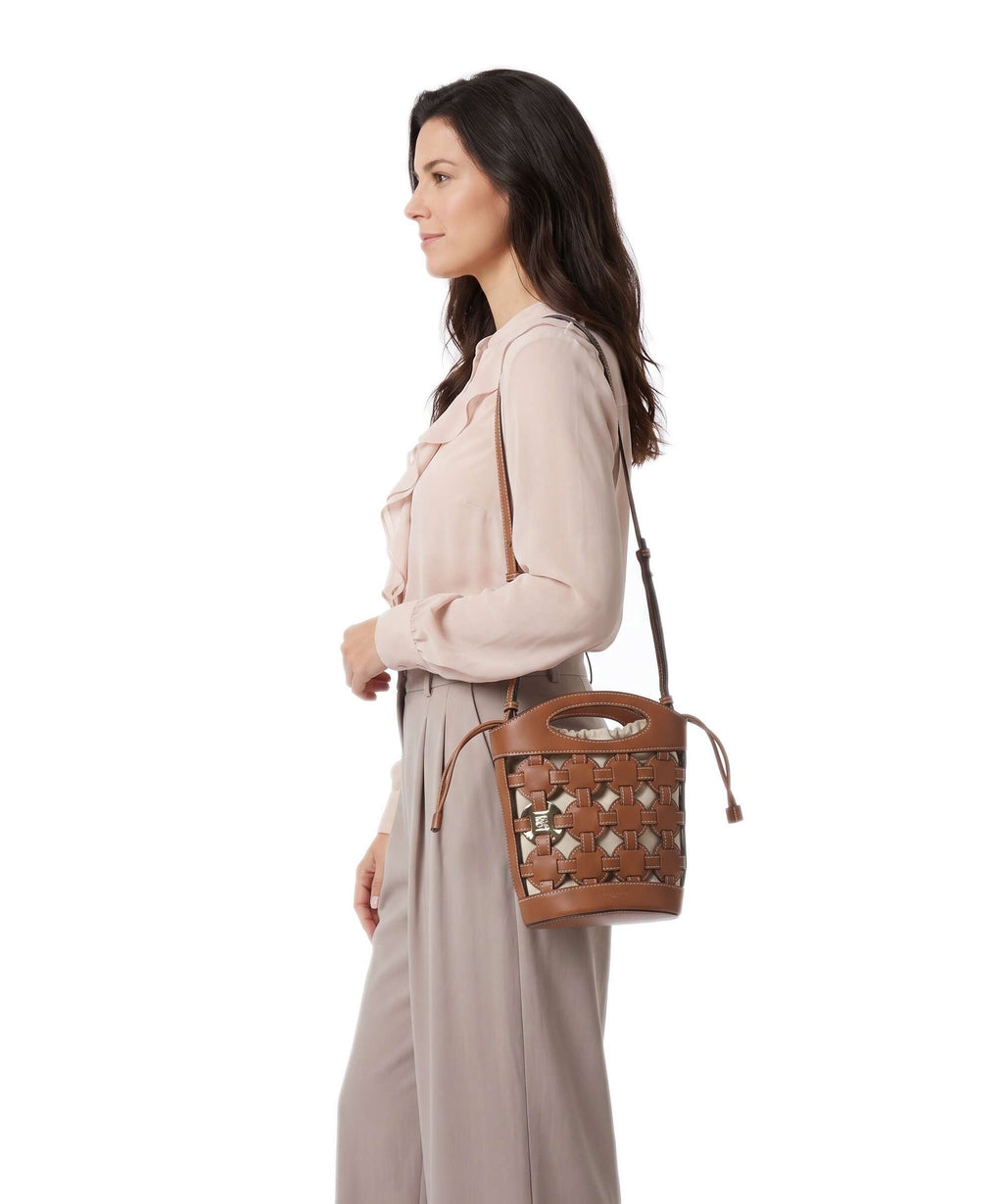Le Tanneur Le Potier Bucket bag tan