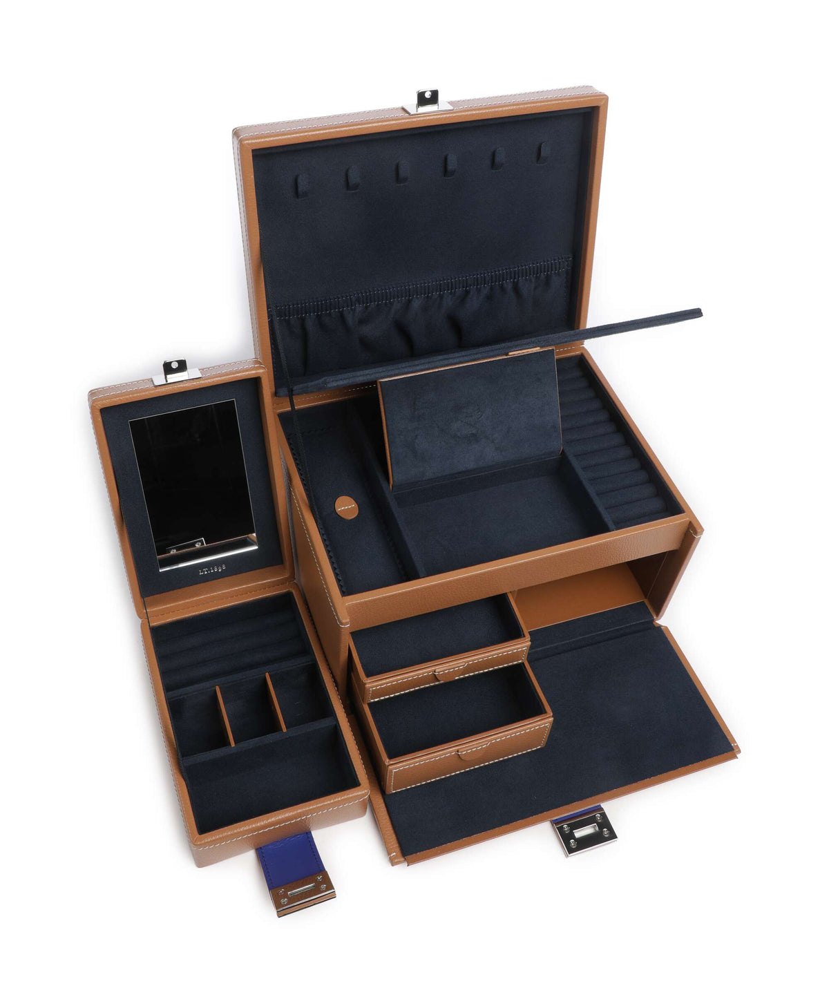 Le Tanneur Large Jewelry box natural