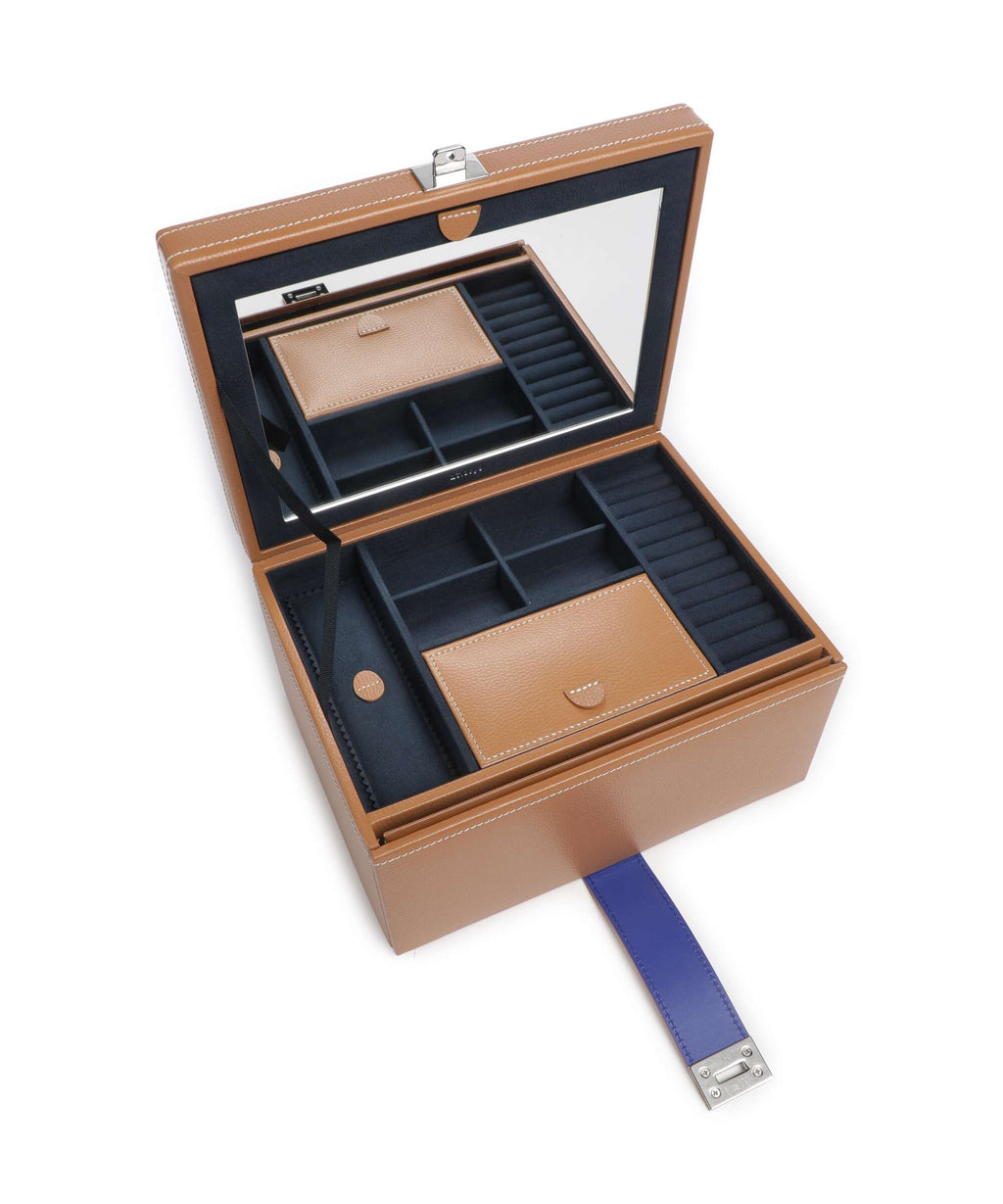 Le Tanneur Large Jewelry box natural