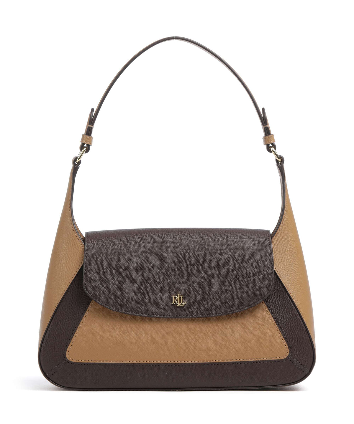 Lauren Ralph Lauren Schylar Medium Shoulder bag camel/chestnut brown