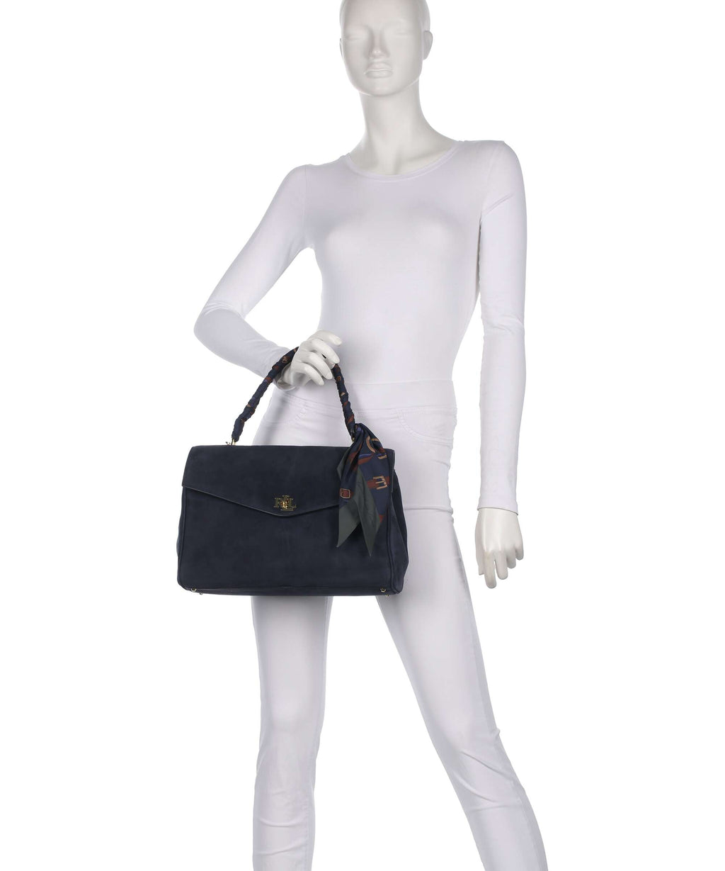 Lauren Ralph Lauren Farrah Medium Handbag lauren navy/urban bltng/navy multi