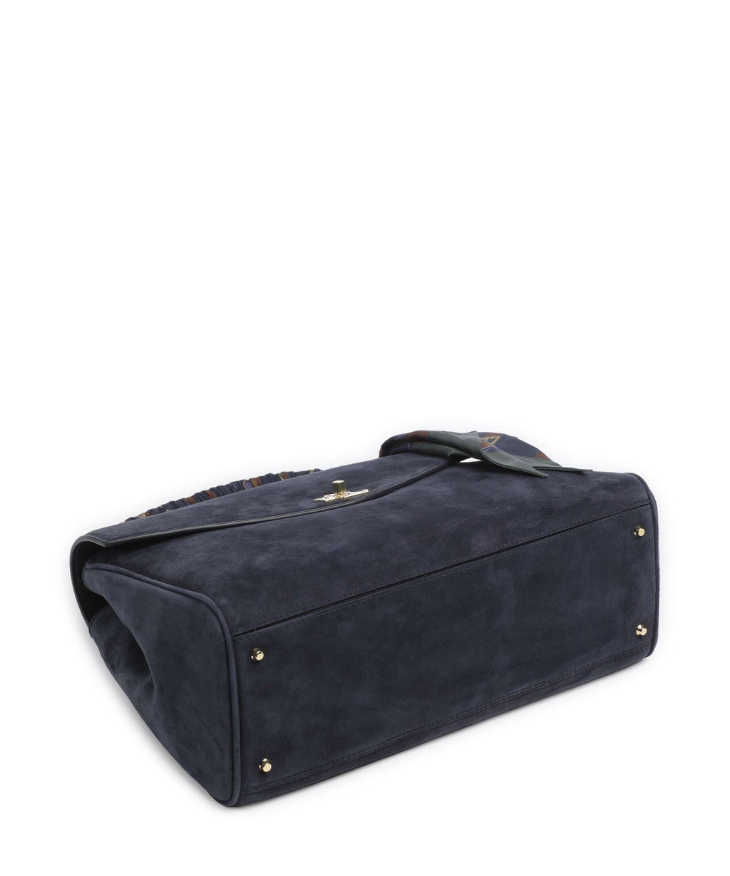 Lauren Ralph Lauren Farrah Medium Handbag lauren navy/urban bltng/navy multi