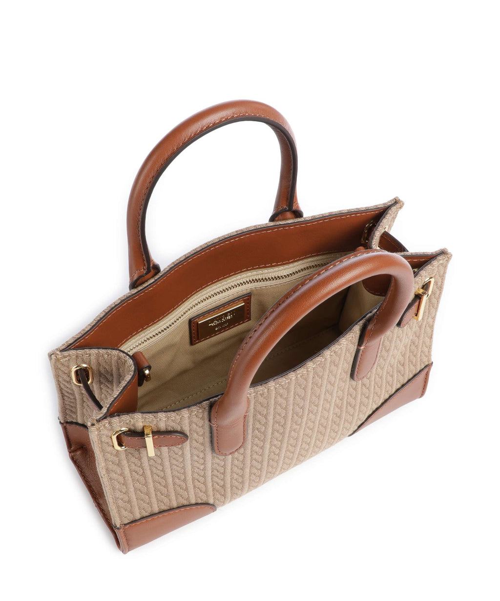 Lauren Ralph Lauren Devyn Small Handbag khaki/lauren tan