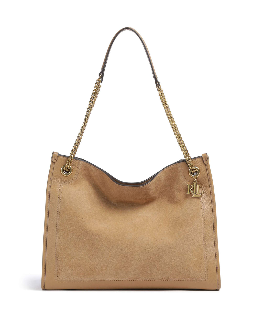 Lauren Ralph Lauren Bradley Large Tote bag camel