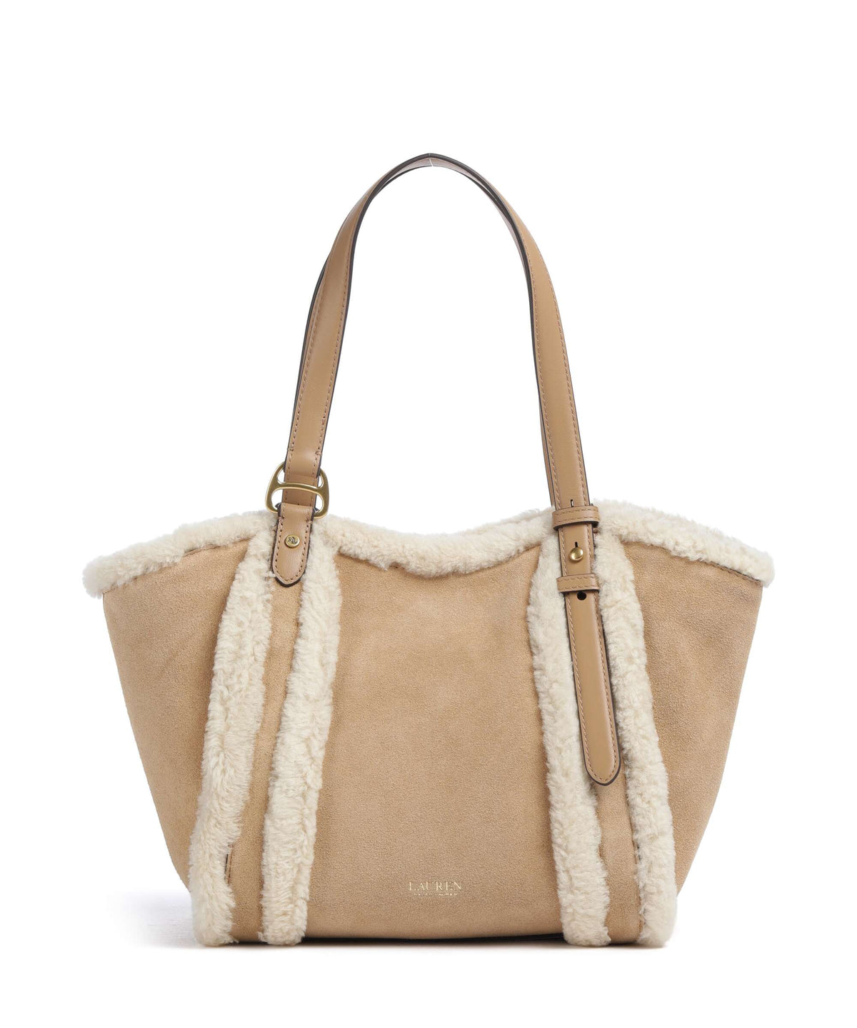 Lauren Ralph Lauren Tasha Small Tote bag camel/natural