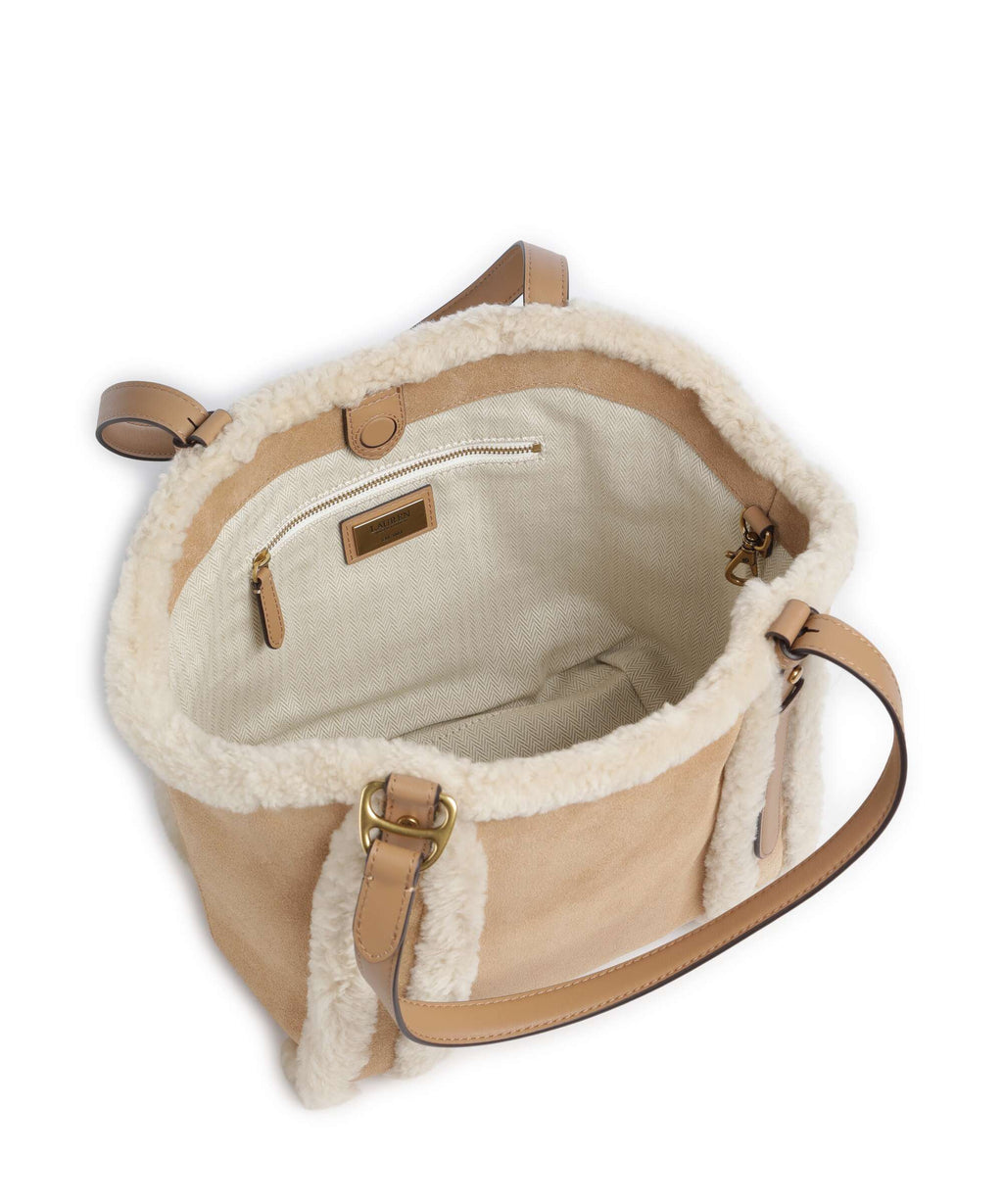 Lauren Ralph Lauren Tasha Small Tote bag camel/natural