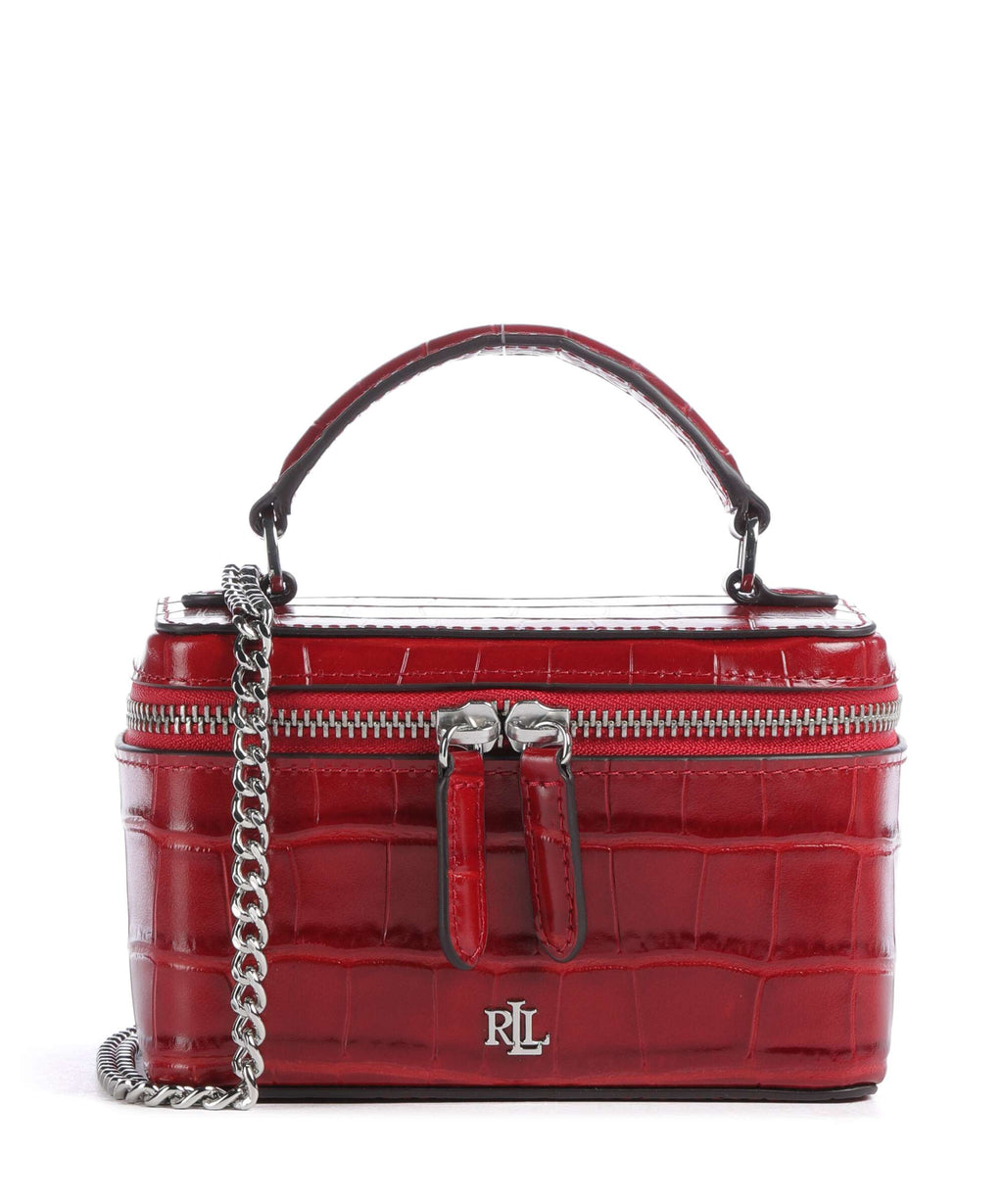 Lauren Ralph Lauren Hallee Small Crossbody bag festive red