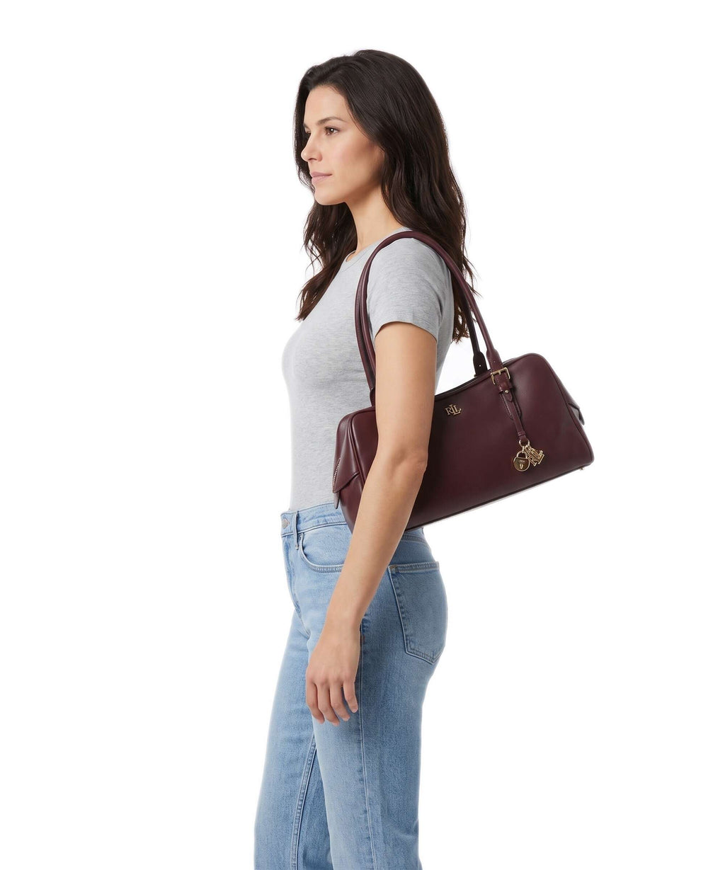 Lauren Ralph Lauren Marcy Shoulder bag dark garnet