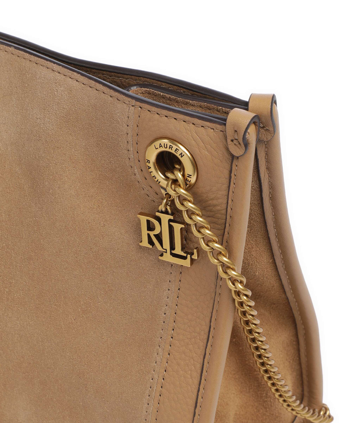 Lauren Ralph Lauren Bradley Medium Shoulder bag camel