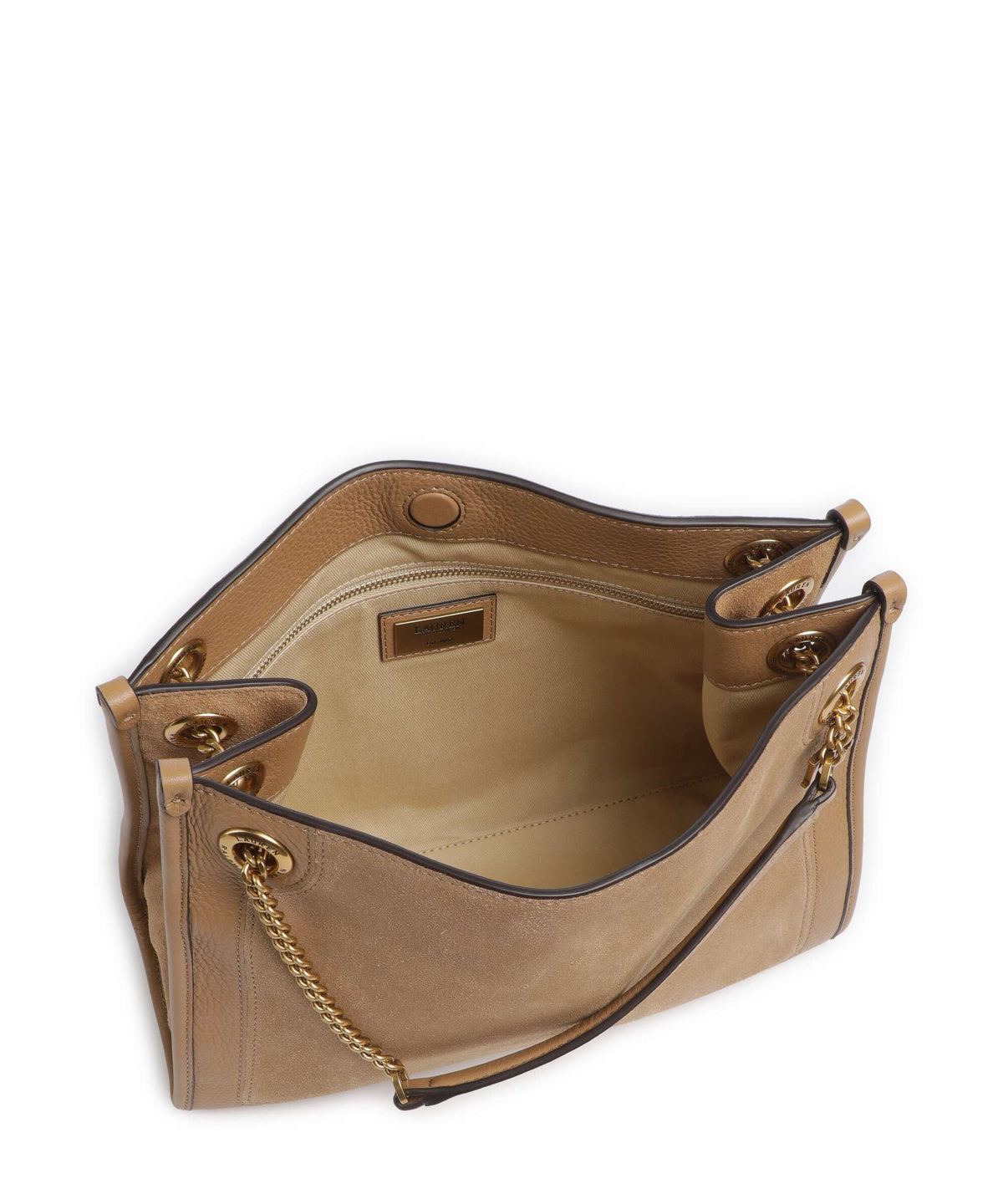 Lauren Ralph Lauren Bradley Medium Shoulder bag camel