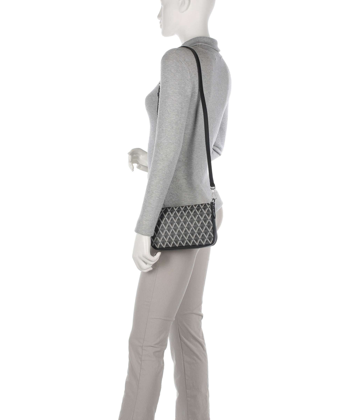 Lancaster Ikon Crossbody bag noir