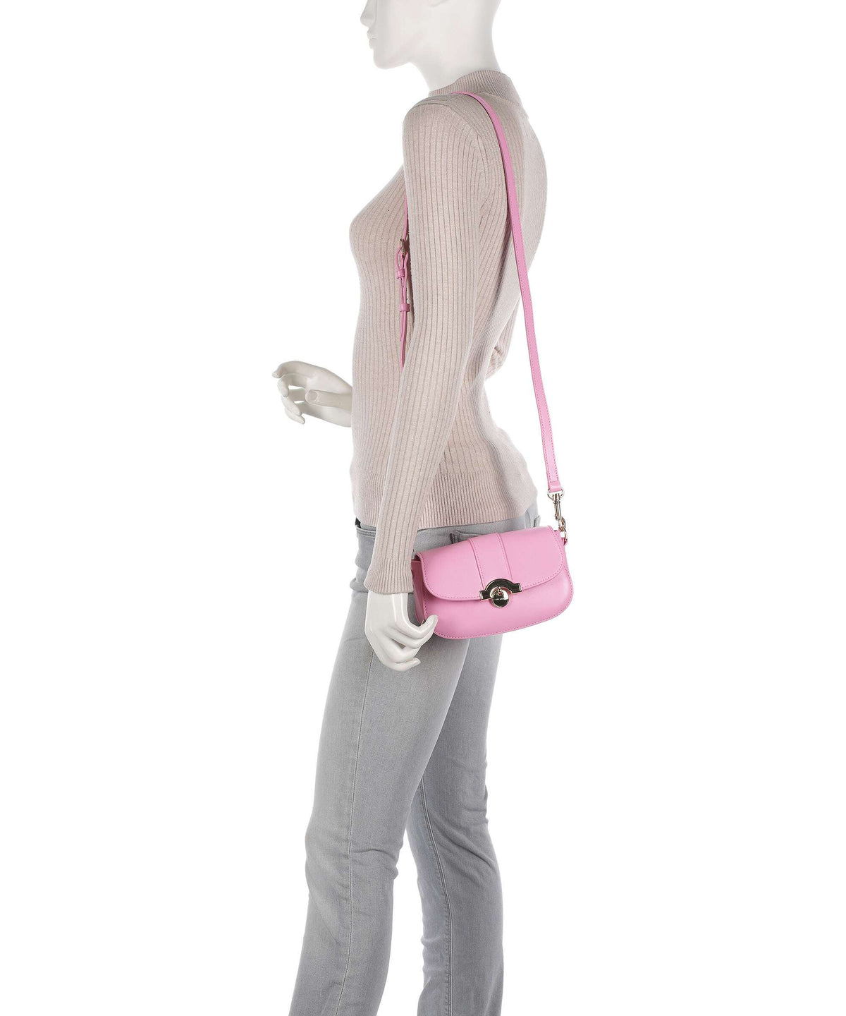 Lancaster Paris Médaille Crossbody bag rose