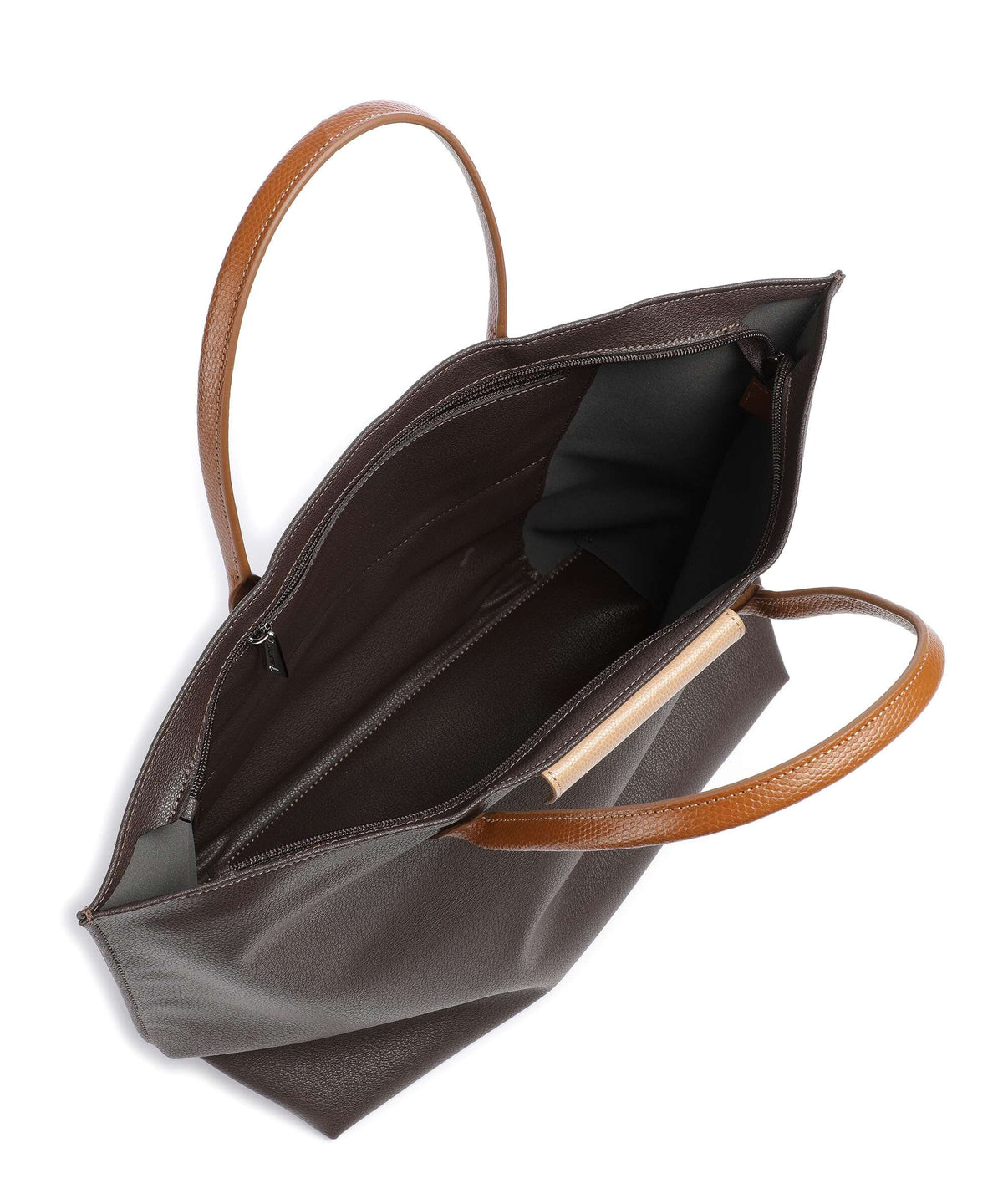 Lancaster Maya Handbag marron/naturel/camel