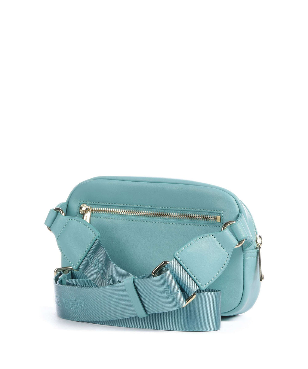 Lancaster Soft Matelassé Belt bag lagon