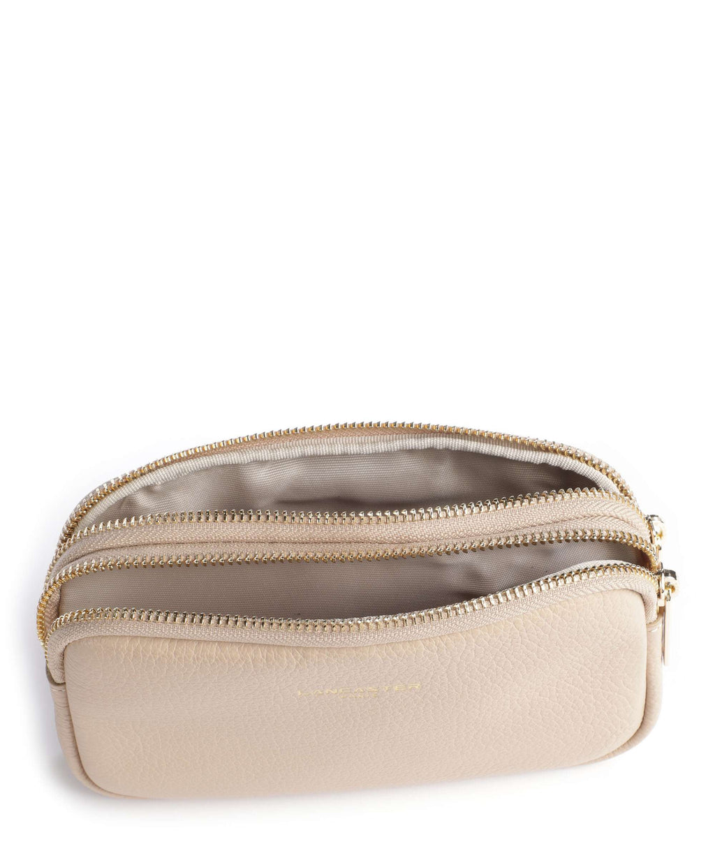 Lancaster Dune Crossbody bag beige foncé