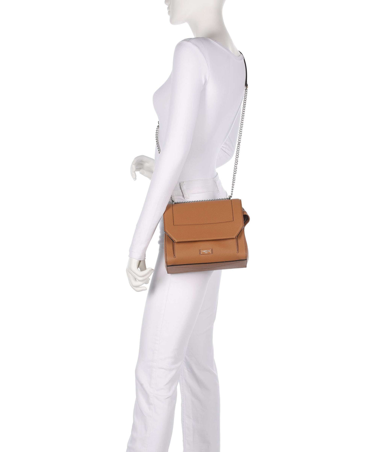 Lancel Ninon M Shoulder bag camel
