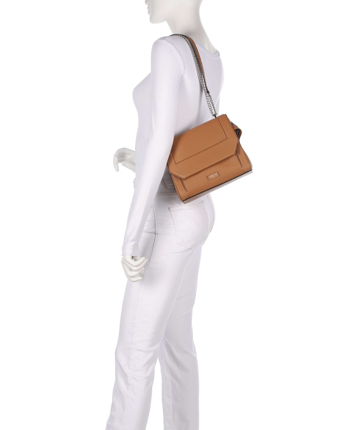 Lancel Ninon M Shoulder bag camel