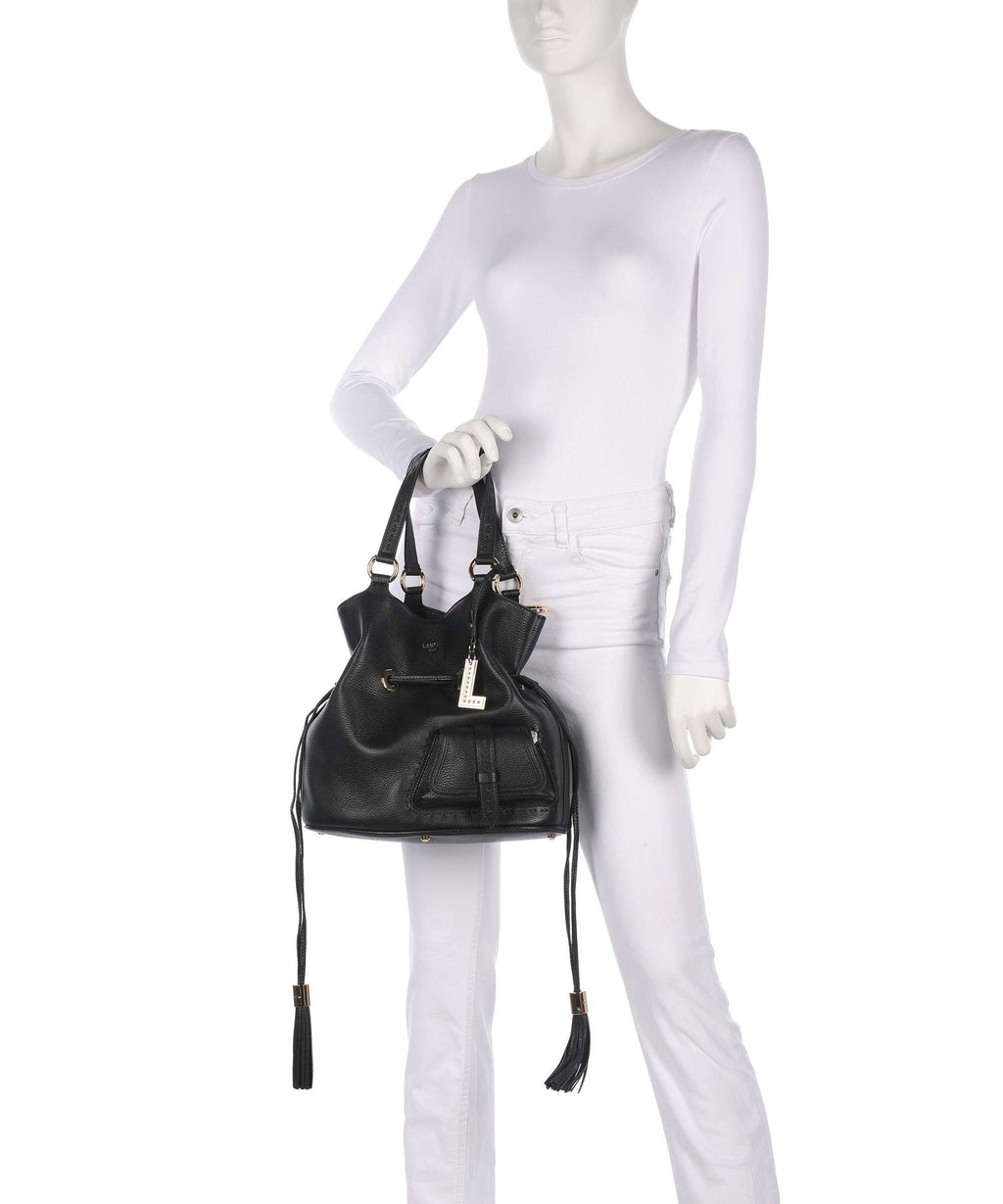 Lancel Premier Flirt M Bucket bag black