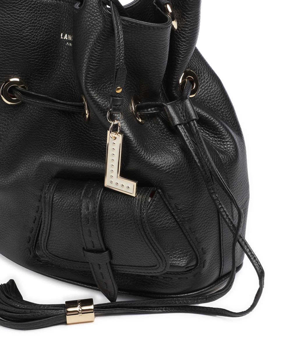 Lancel Premier Flirt M Bucket bag black