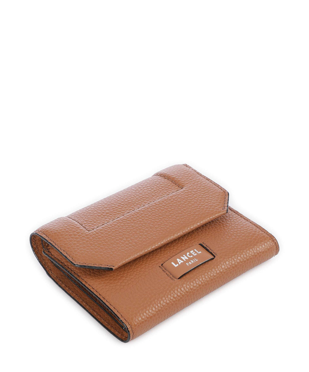 Lancel Ninon Wallet camel
