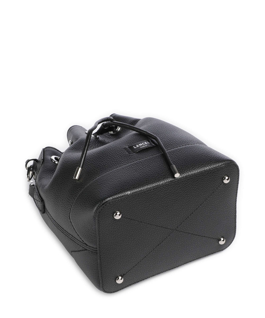 Lancel Ninon S Bucket bag black