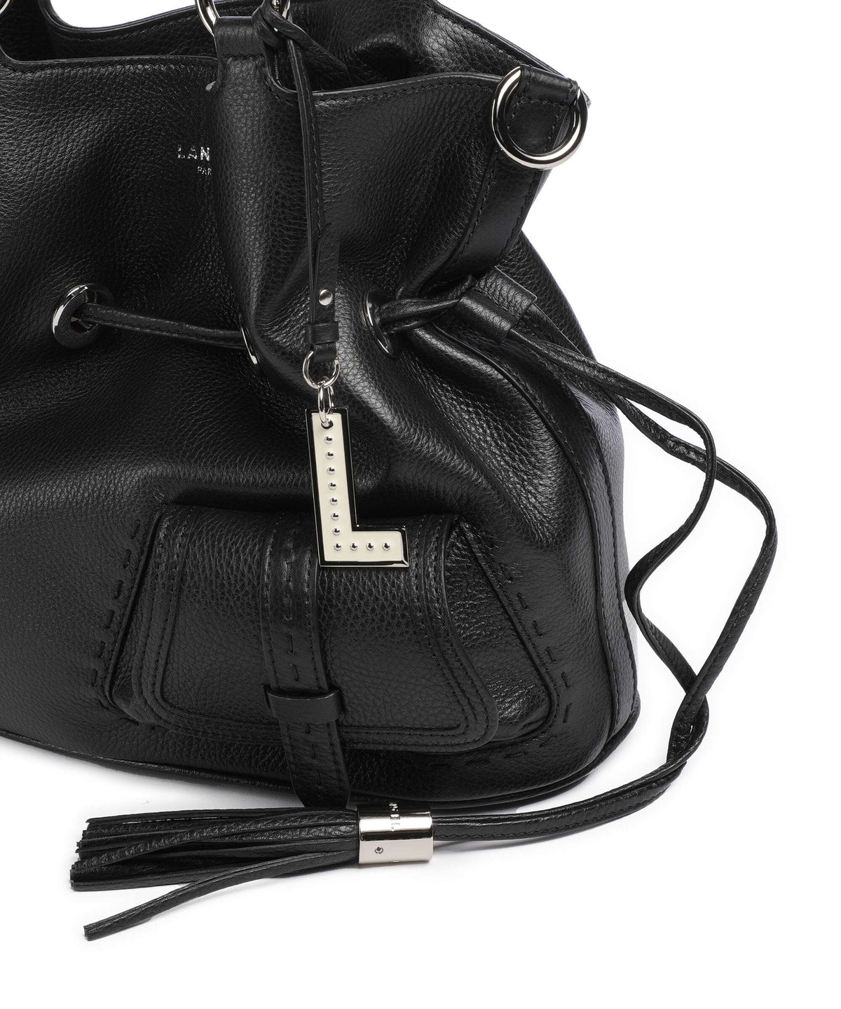 Lancel Premier Flirt M Bucket bag black/nickel