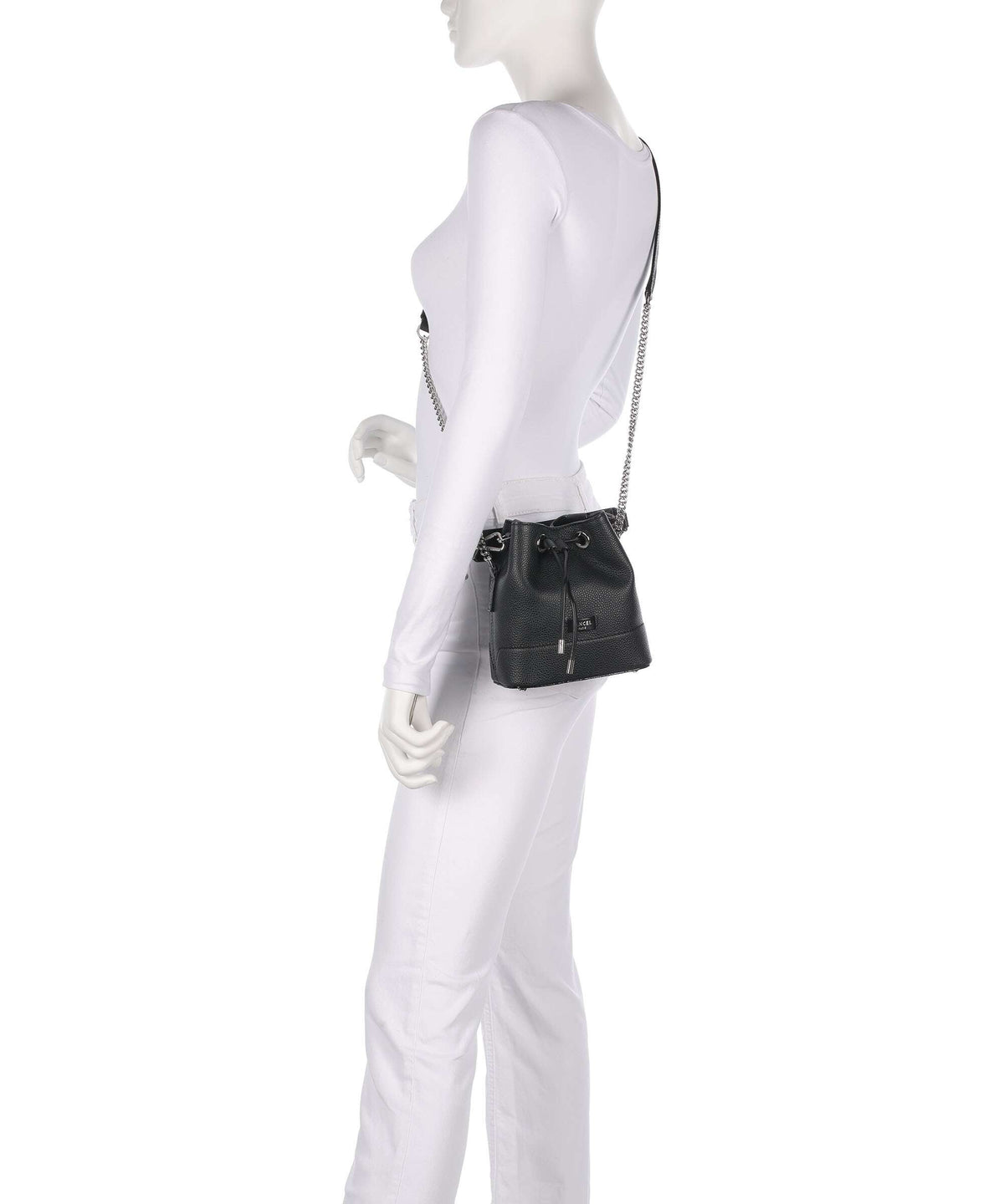 Lancel Ninon Mini Bucket bag black
