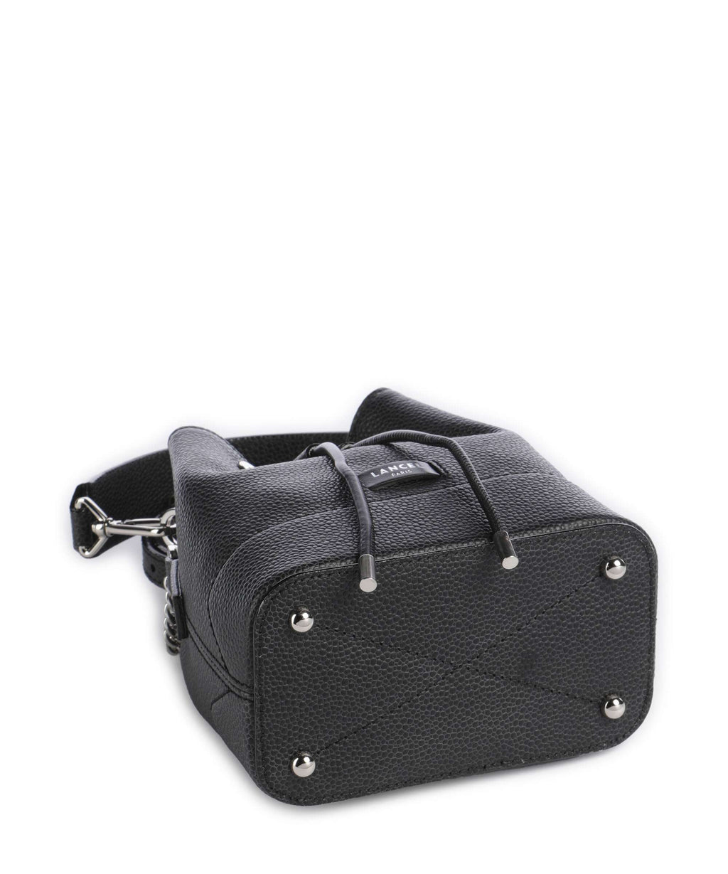 Lancel Ninon Mini Bucket bag black