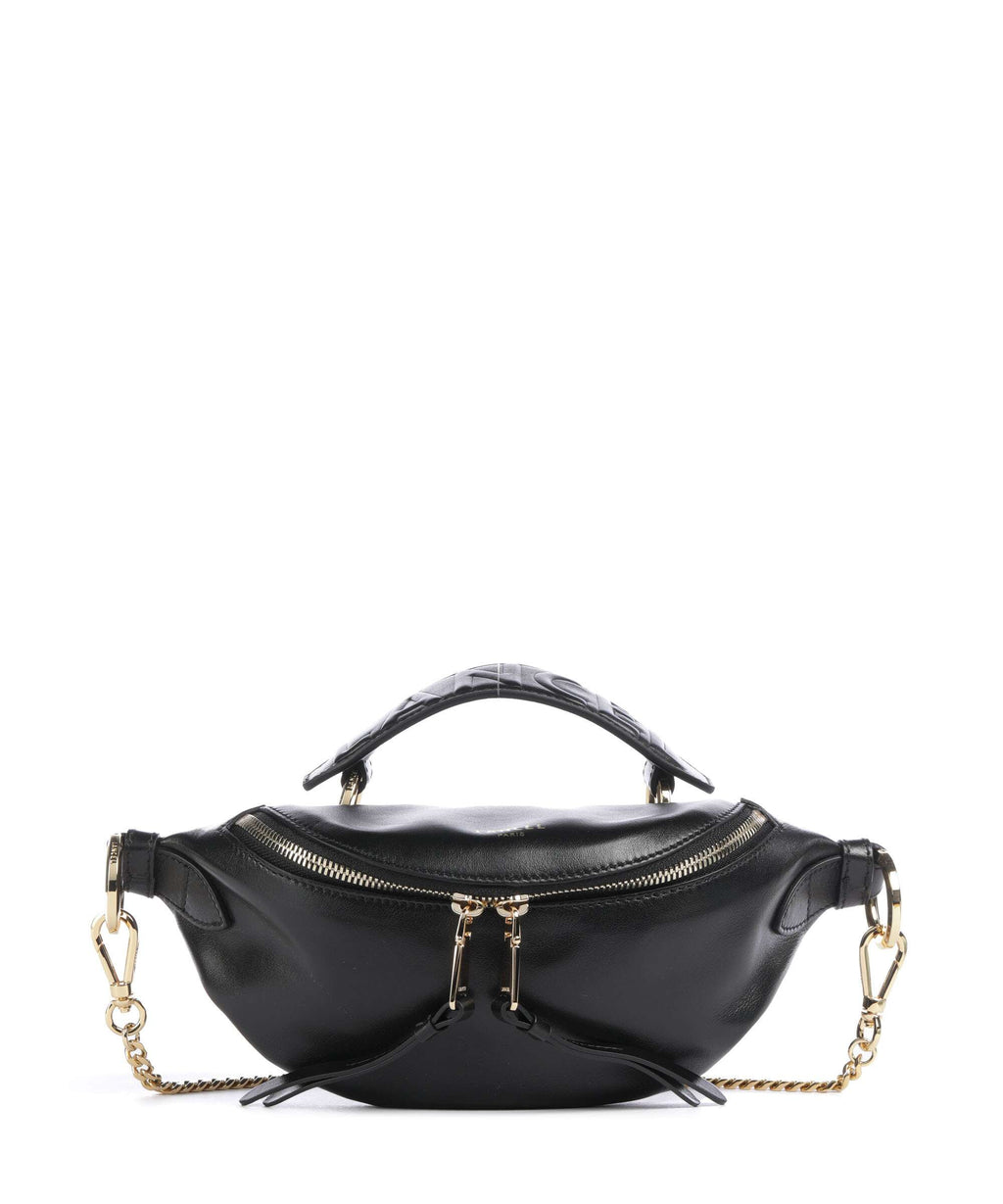 Lancel Origami Mini Crossbody bag black