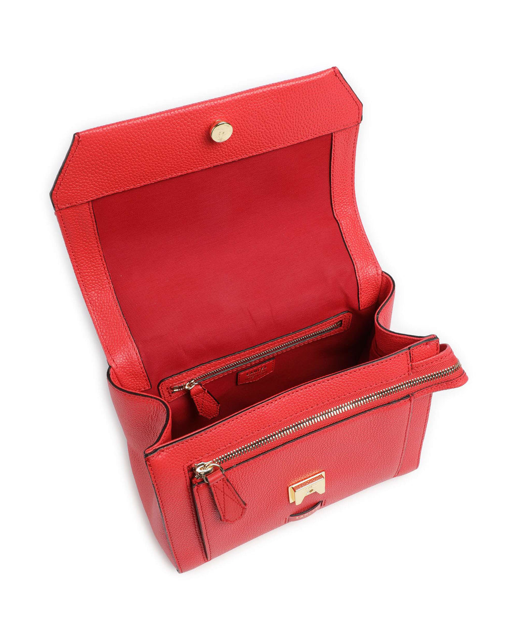 Lancel Ninon M Shoulder bag kiss red