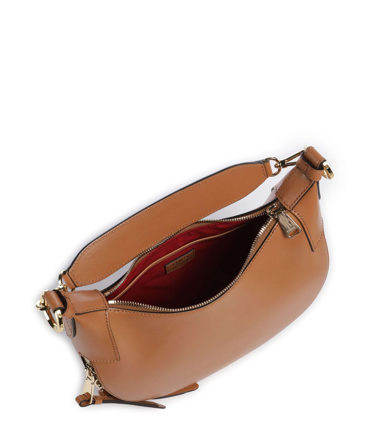 Lancel Origami S Hobo bag camel