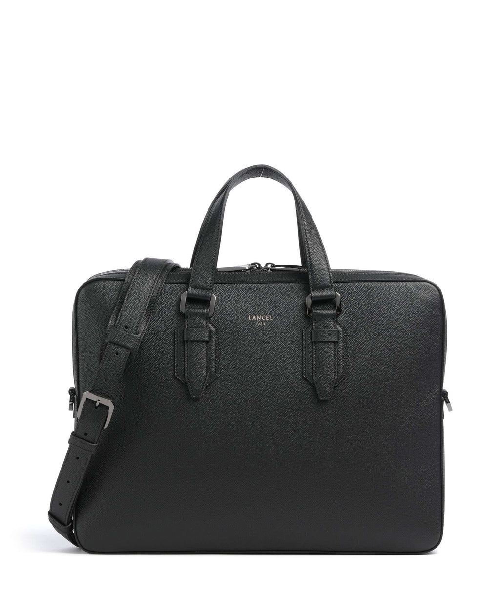 Lancel Charlie Briefcase black