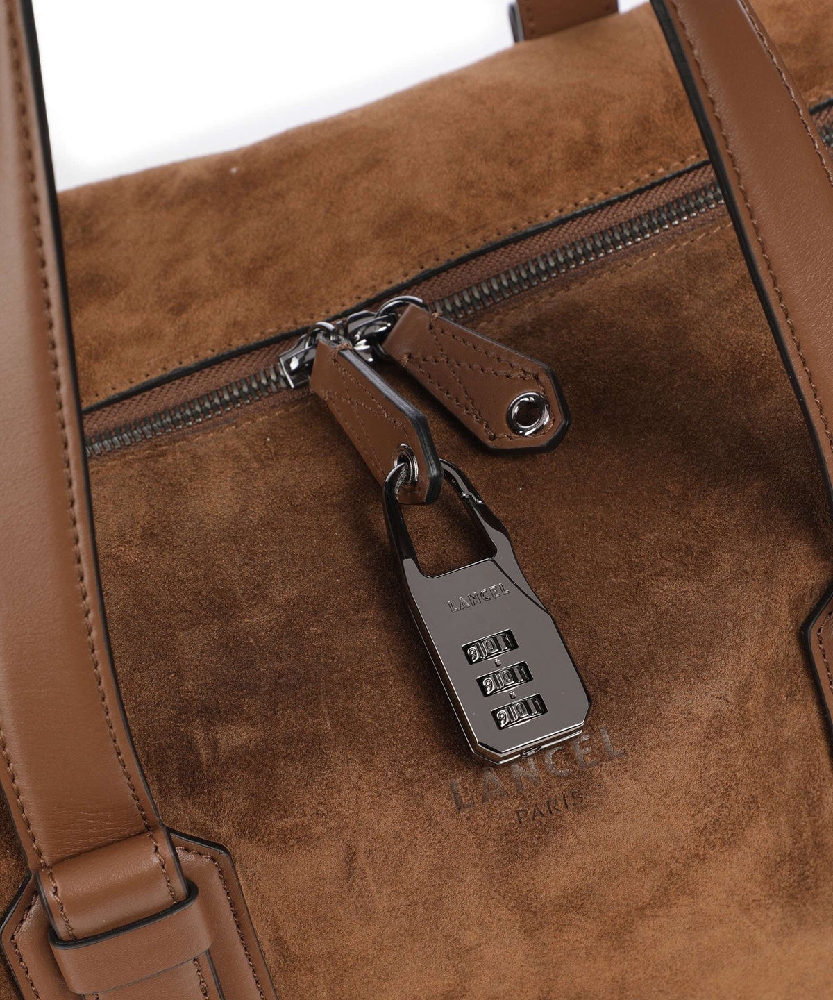 Lancel Charlie Weekend bag tobacco