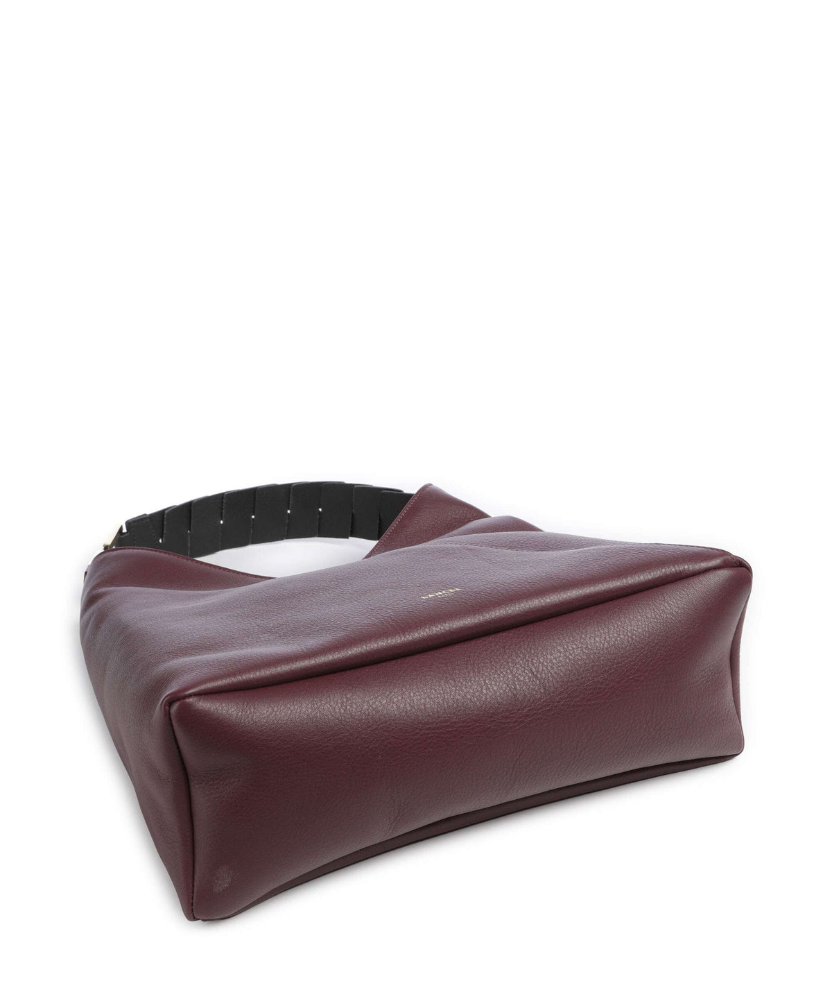 Lancel Pagode L Hobo bag cassis/black