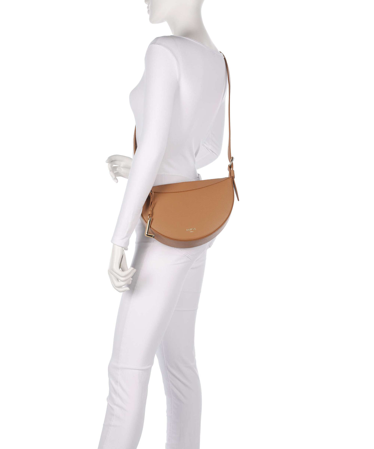 Lancel Faubourg Crossbody bag camel