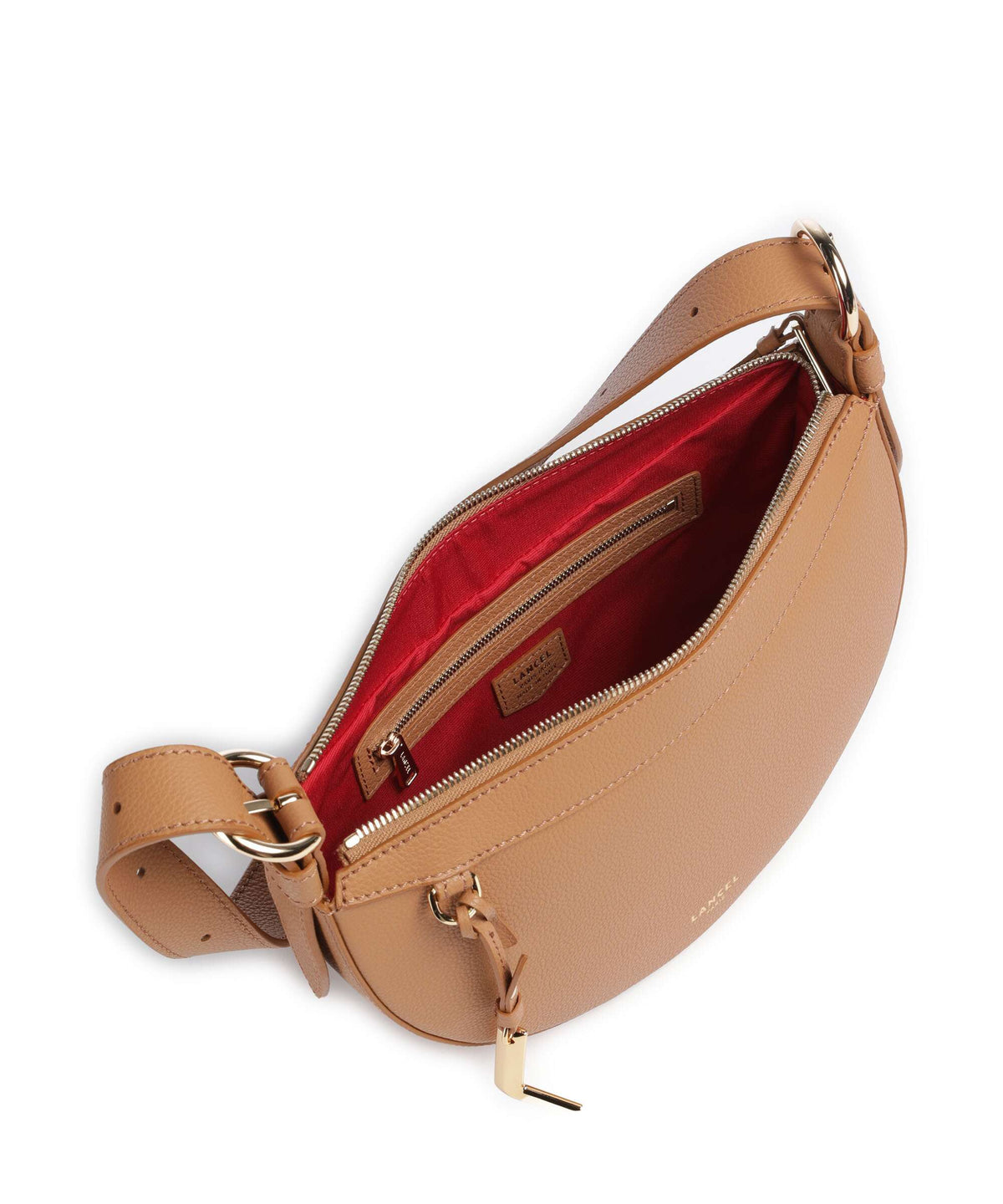 Lancel Faubourg Crossbody bag camel